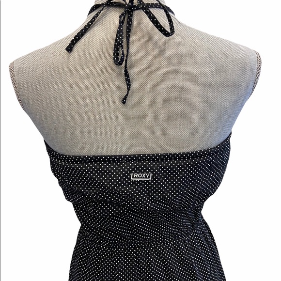 ROXY Summer Polka Dot Dress Strapless Size XS - Picture 3 of 8